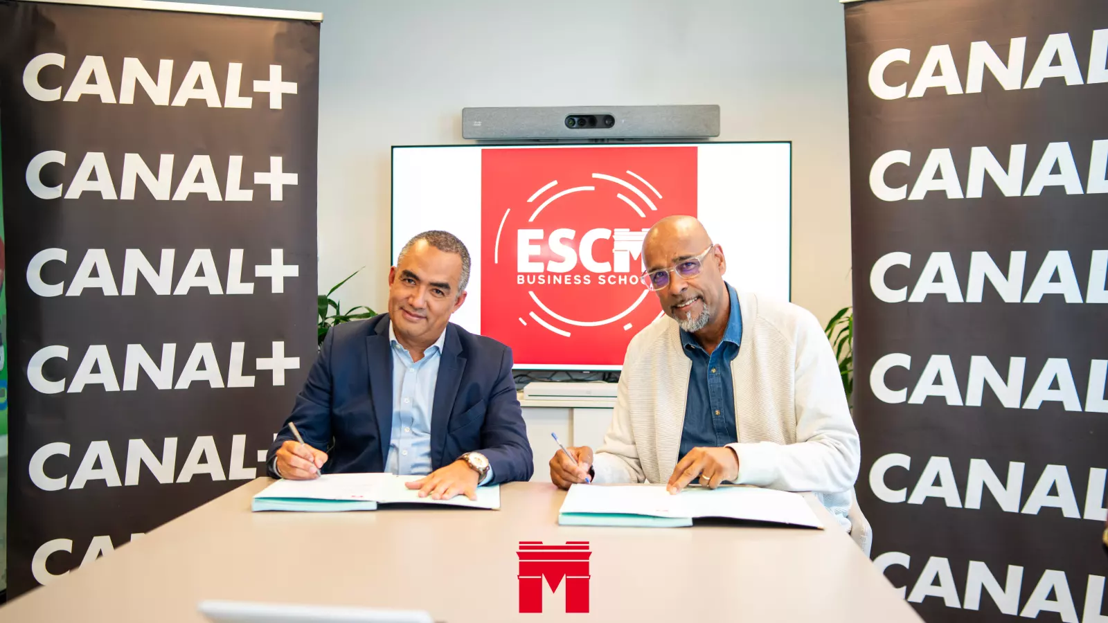 ESCM Business School et CANAL+ Madagascar officialisent leur partenariat