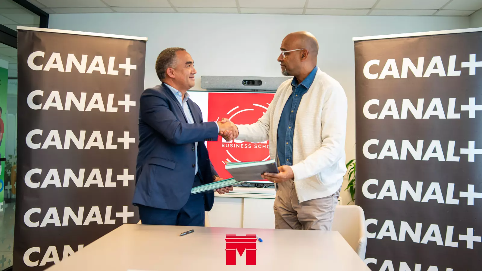 ESCM Business School et CANAL+ Madagascar officialisent leur partenariat