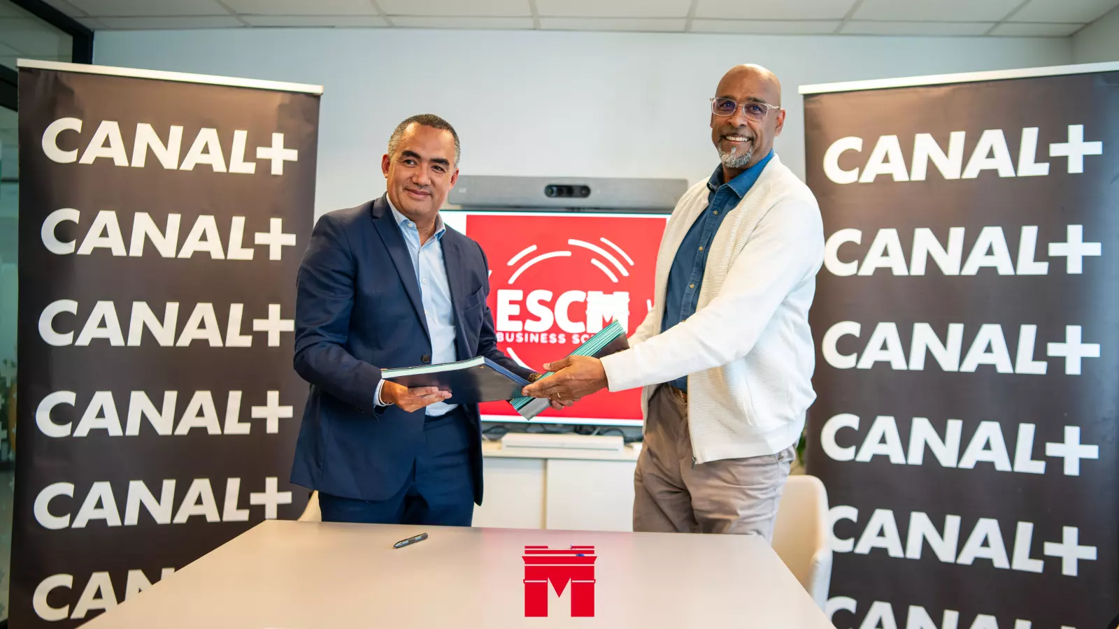 𝗘𝗦𝗖𝗠 𝗕𝘂𝘀𝗶𝗻𝗲𝘀𝘀 𝗦𝗰𝗵𝗼𝗼𝗹 𝗲𝘁 𝗖𝗔𝗡𝗔𝗟+ 𝗠𝗮𝗱𝗮𝗴𝗮𝘀𝗰𝗮𝗿 𝗼𝗳𝗳𝗶𝗰𝗶𝗮𝗹𝗶𝘀𝗲𝗻𝘁 𝗹𝗲𝘂𝗿 𝗽𝗮𝗿𝘁𝗲𝗻𝗮𝗿𝗶𝗮𝘁
