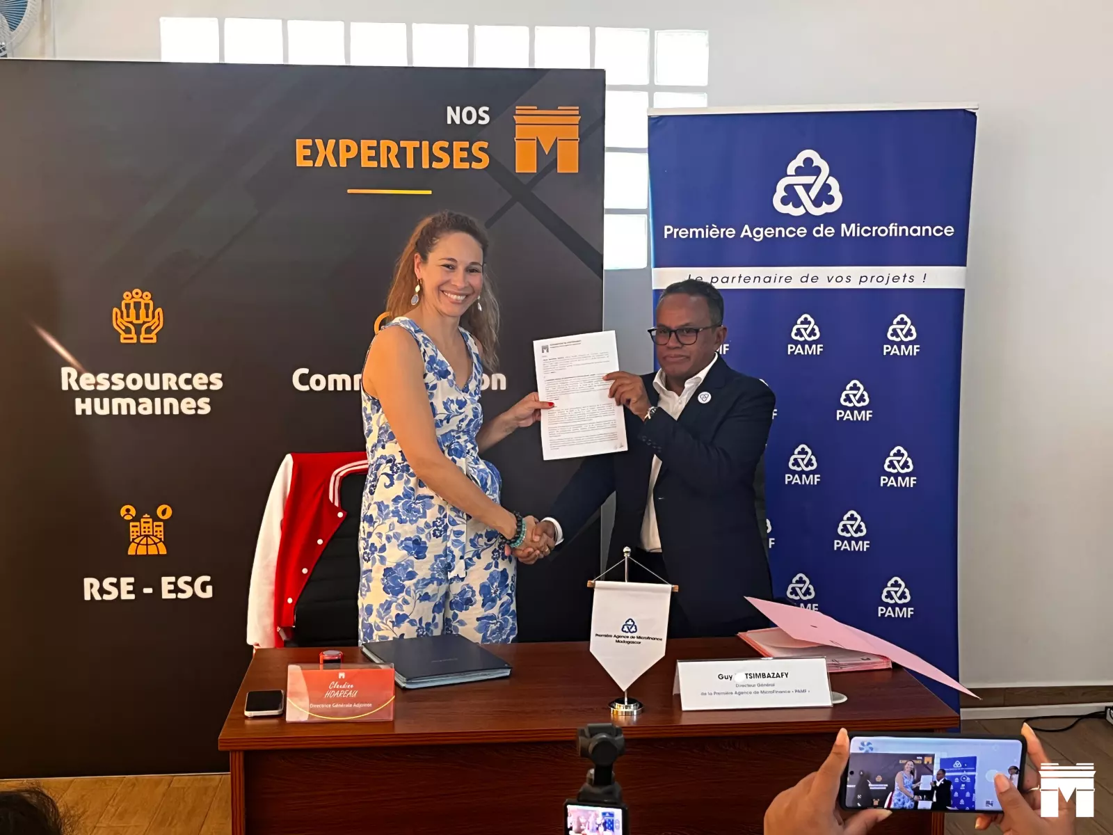 Lancement officiel de PAMF Academy en partenariat avec ESCM Formation Professionnelle