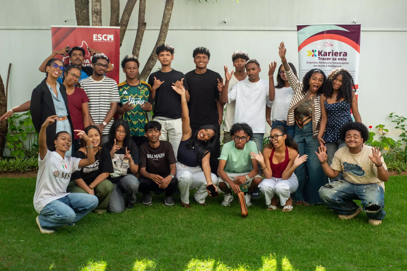 Atelier dynamique sur la prise de parole et leadership par Rindramalala Rakotonindrina la présidente de KARIERA.